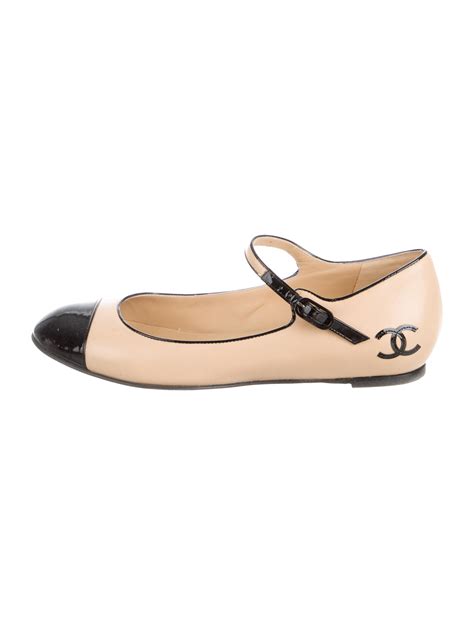 chanel shoes mary jane|Chanel mary jane flats.